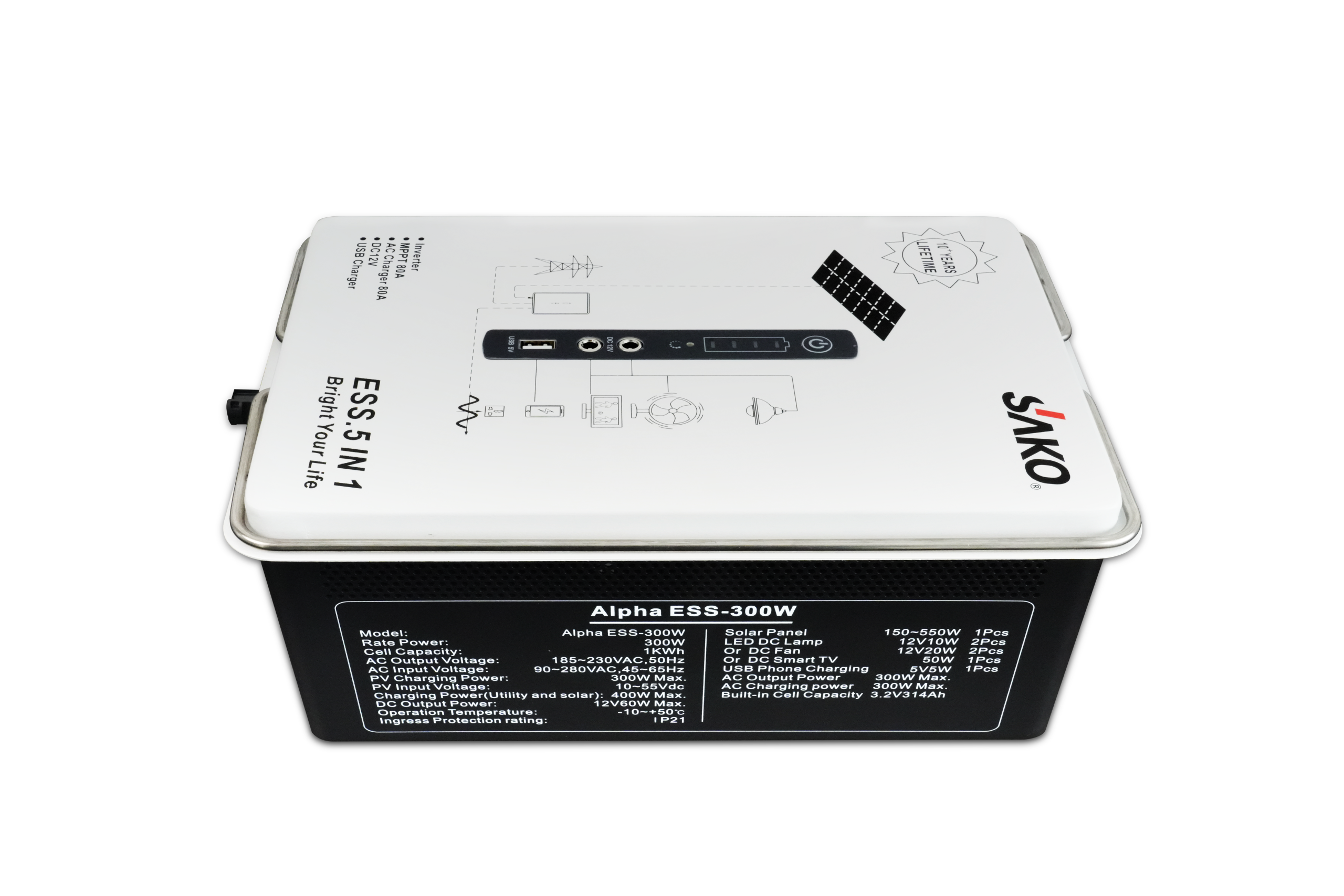 Alpha 300W-1KWh All in one - Image 3
